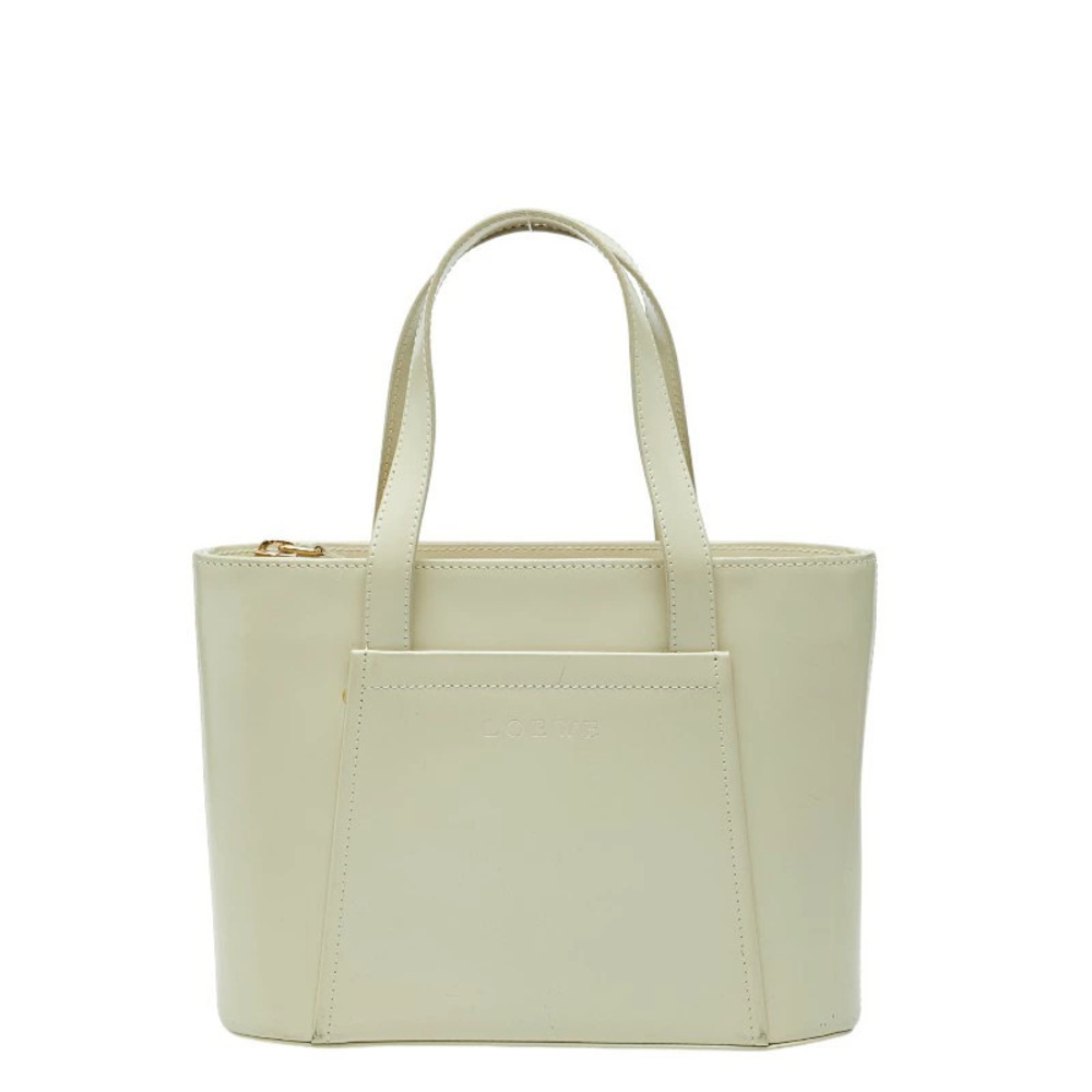 Loewe Handbag Off White Enamel